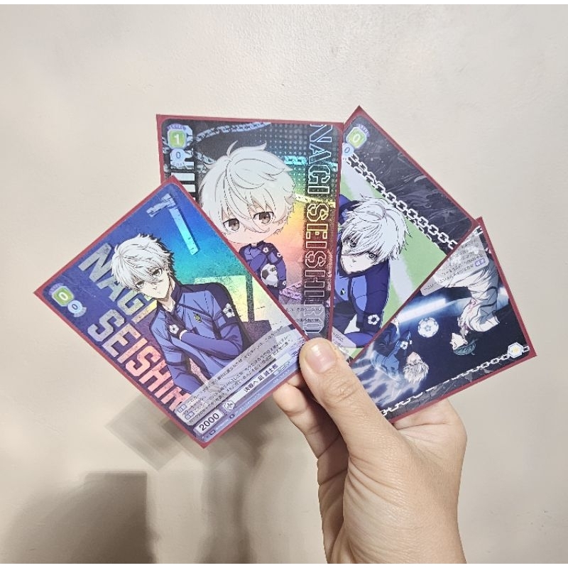 [ READY STOCK ] Official Nagi Seishiro Set Blue lock Bluelock Bllk Schwarz Vol 2 TGC Trading photoca