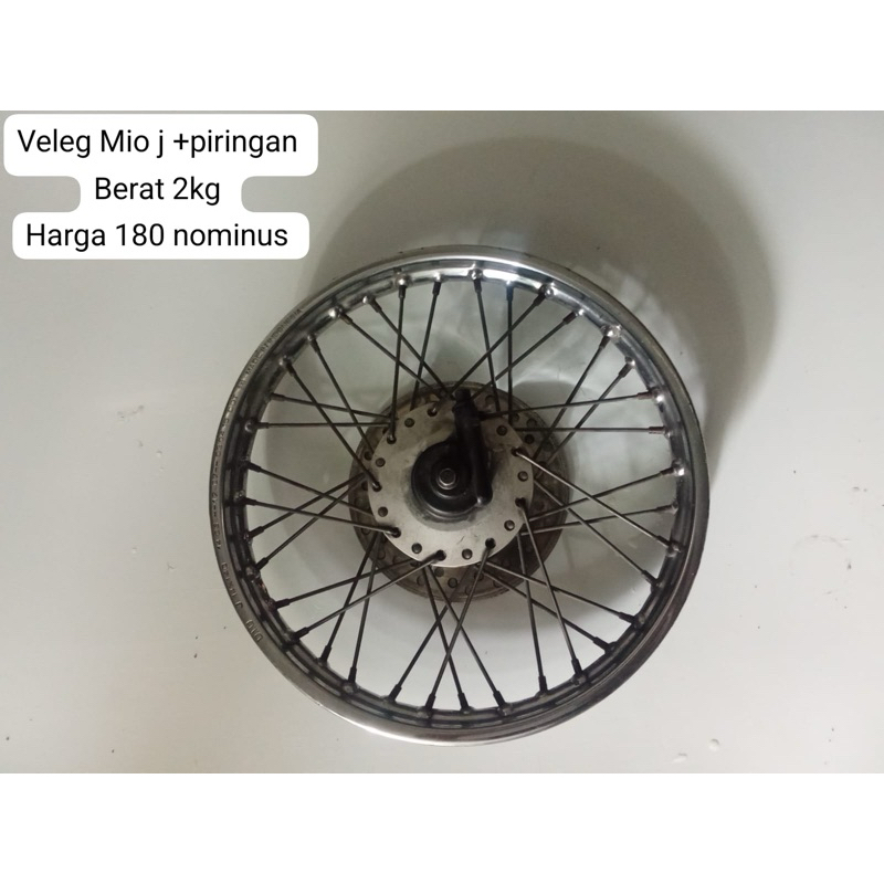 Velg MIO J + Piringan ORI Bekas