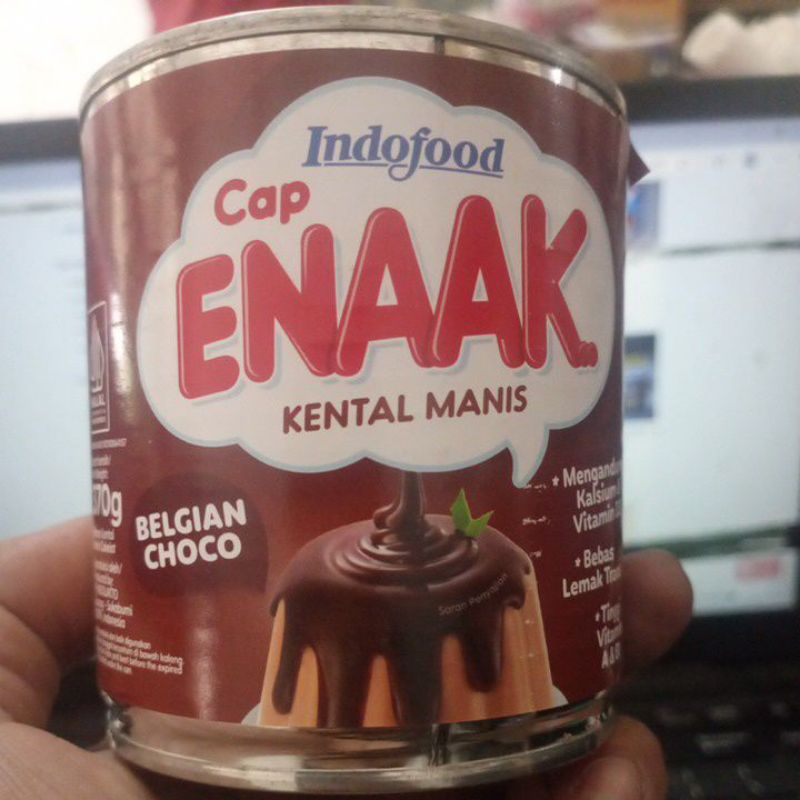 

grosir susu kental manis skm cap enak coklat 370 gram