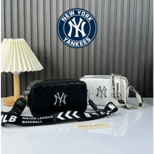 MLB NY Monogram Hoodie crossbody bag tas selempang pria wanita premium 1968 to
