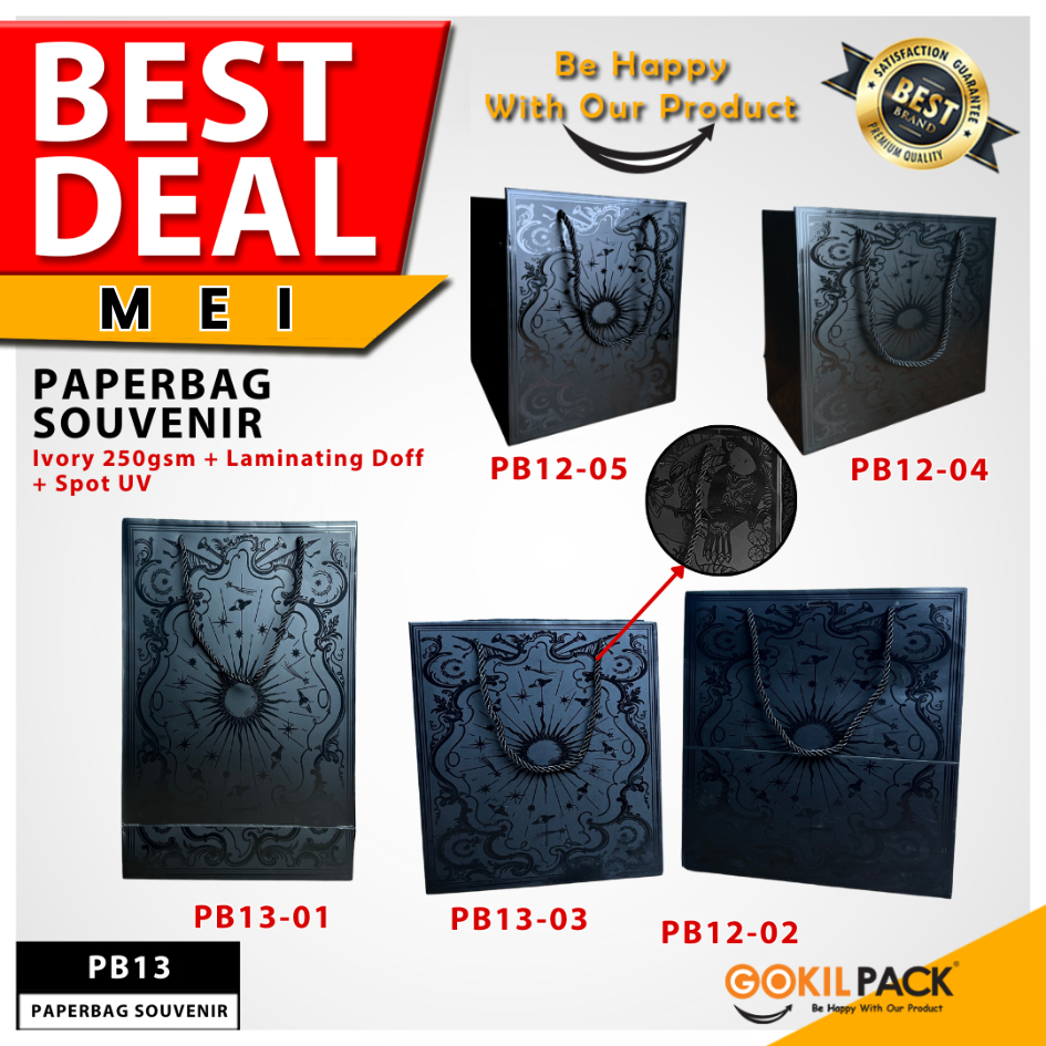 

Paper Bag Hadiah Jumbo / Premium Gift Bag / Tas Kado Jinjing / PB13