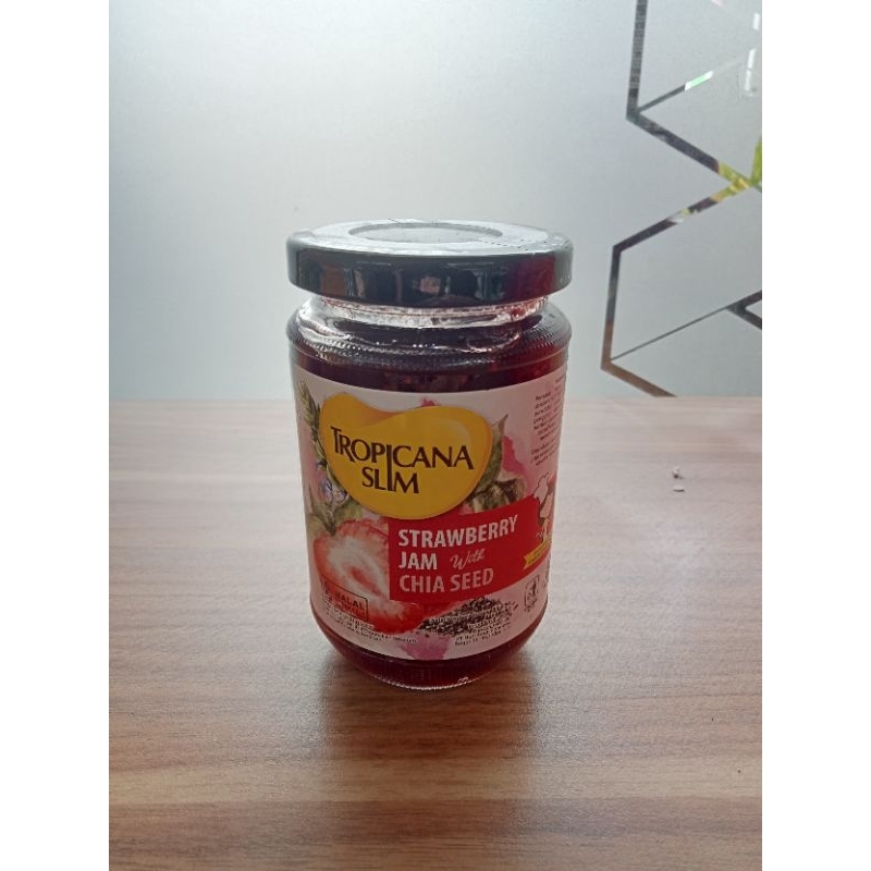 

Tropicana slim strawberry jam chia seed