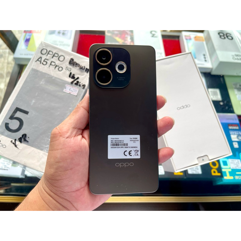 SECOND OPPO A5 PRO 5G MULUS NO MINUS