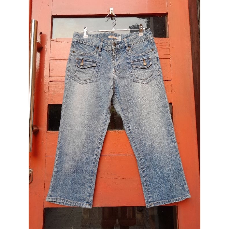 Celana Jeans Jumbo 7/8, Celana Jumbo, Jeans Jumbo, Celana 7/8