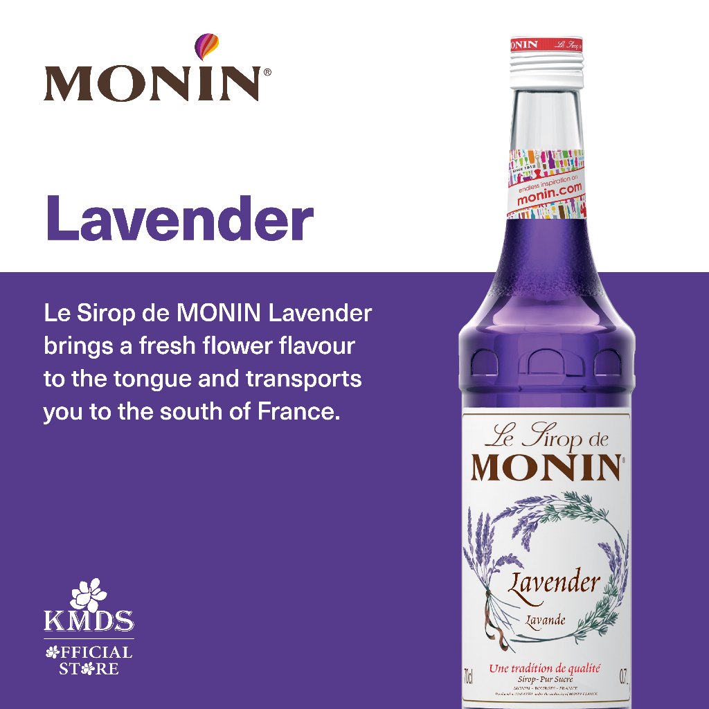 

MONIN Lavender syrup 70 CL 700 ML