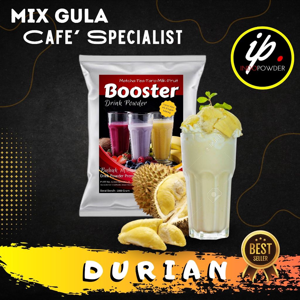 

IP Jakarta - Bubuk Minuman rasa DURIAN 1Kg untuk Cafe, Resto, Waralaba dan Minuman Kekinian