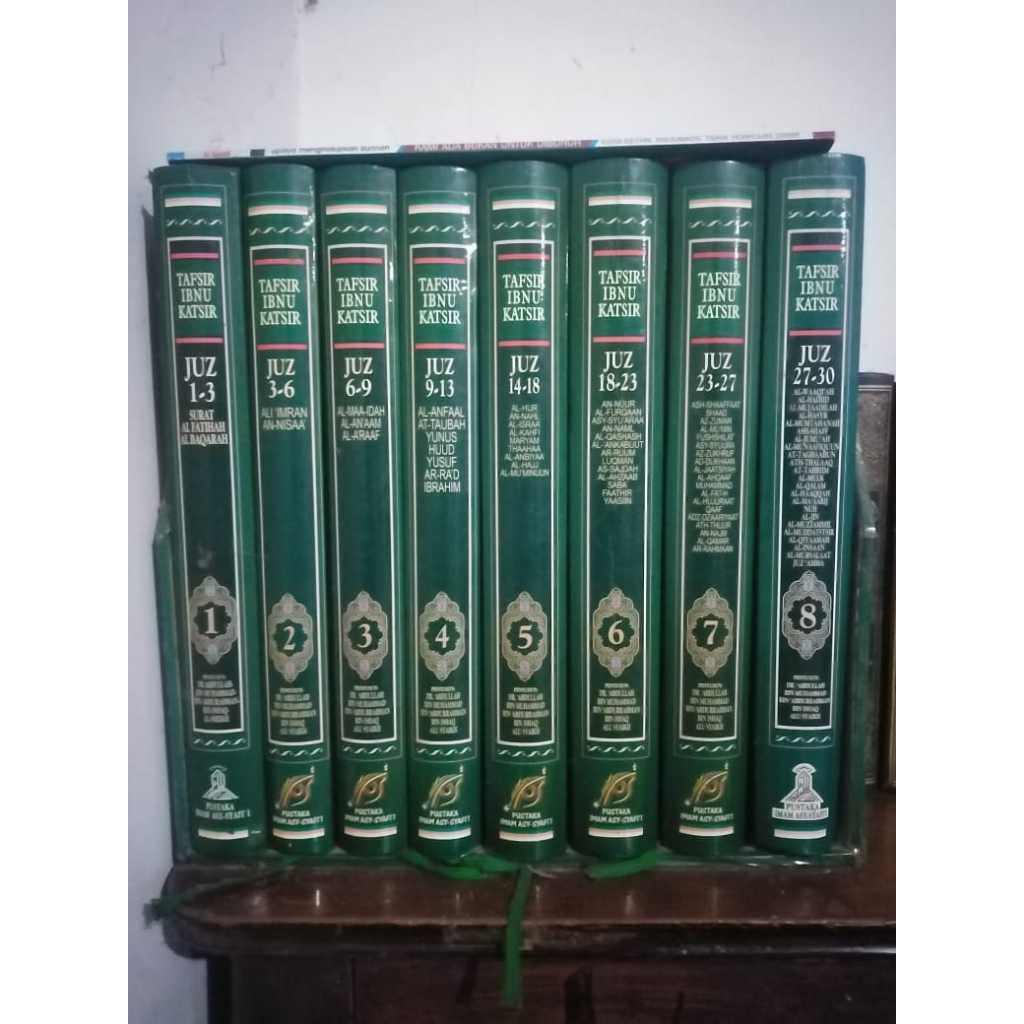 JUAL [BEKAS] Tafsir Ibnu Katsir Lengkap 8 Jilid