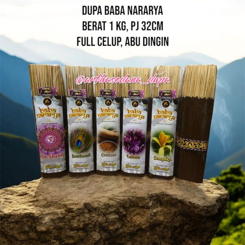 DUPA / HIO AROMATHERAPI HARUM MURAH TERLARIS. DUPA BABA NARARYA 1 KG