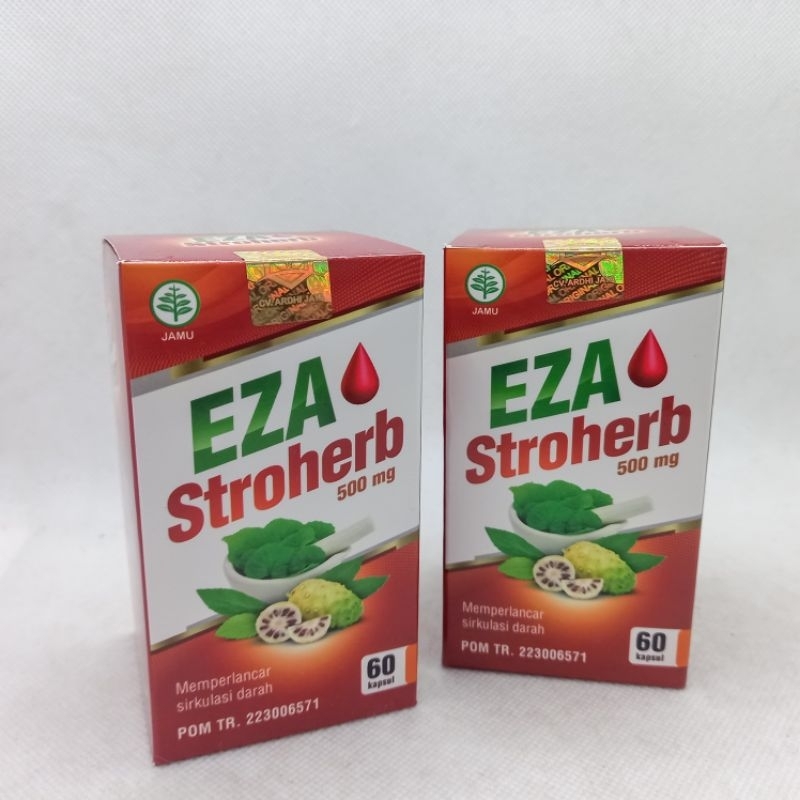 EZA STROHERB Obat Strok Memperlancar Sirkulasi Darah