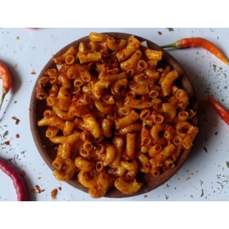 MAKARONI Bantet Pedas camilan pedas cemilan gurih makaroni bantet