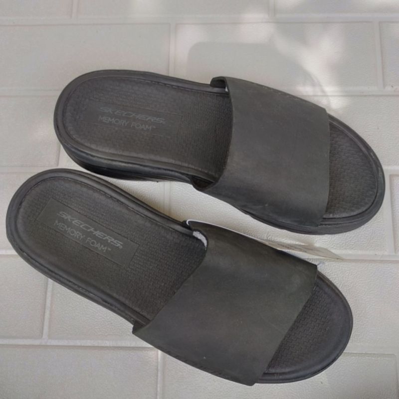 Sandal Skechers D Lux Walker Cowok Sale