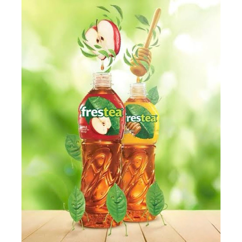 

Minuman manis Frestea rasa Apel & Madu