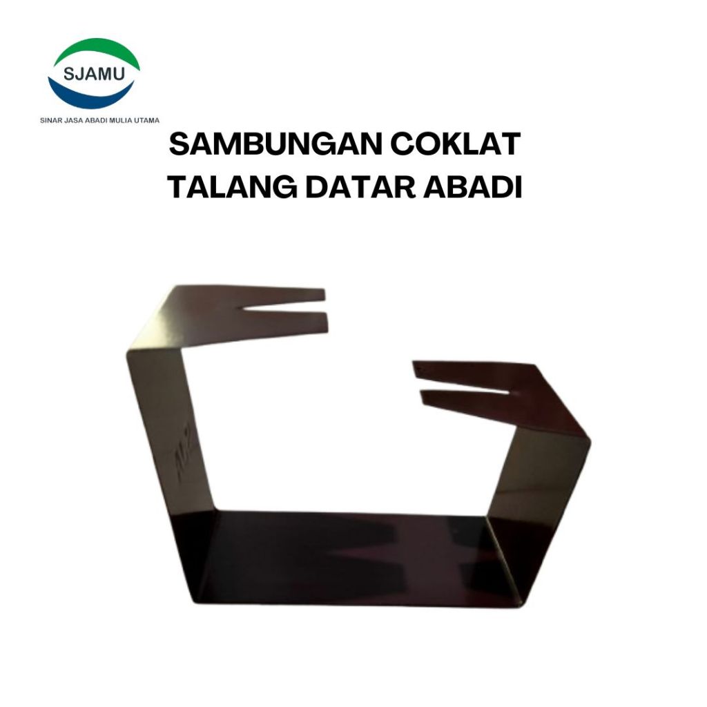 Talang Air Rumah (SJAMU Talang Metal) Sambungan Talang Abadi Coklat