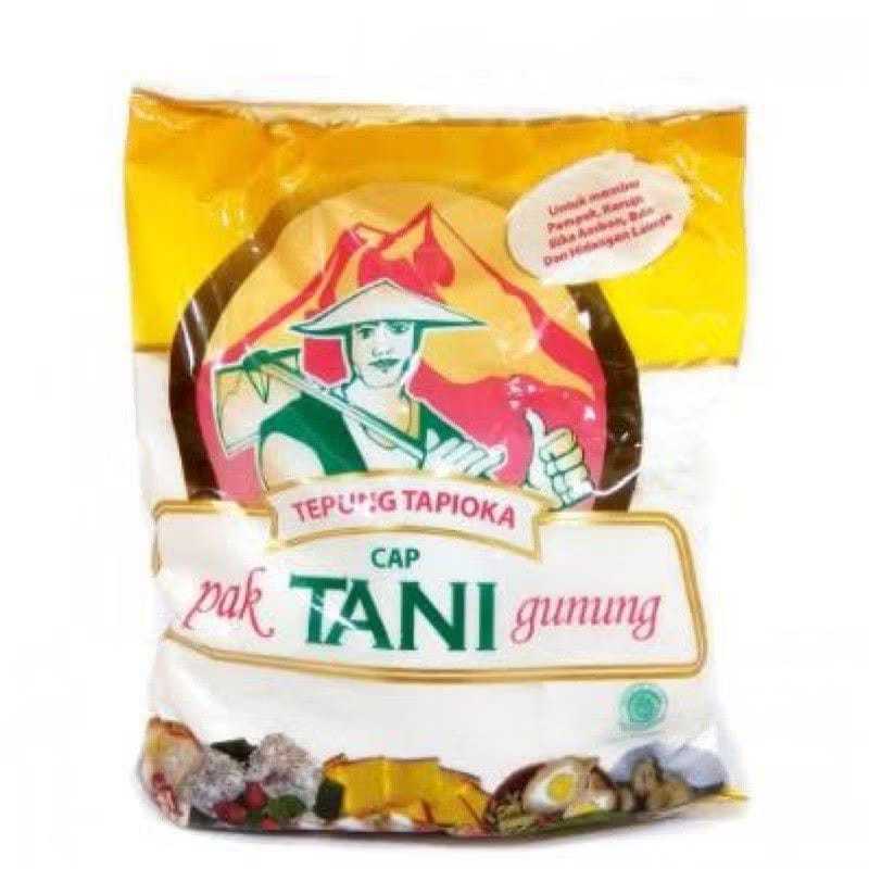 

TEPUNG TAPIOKA CAP PAK TANI 500 gram
