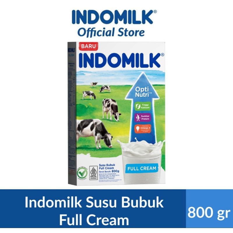 

Indomilk Susu Bubuk Full Cream 800gr