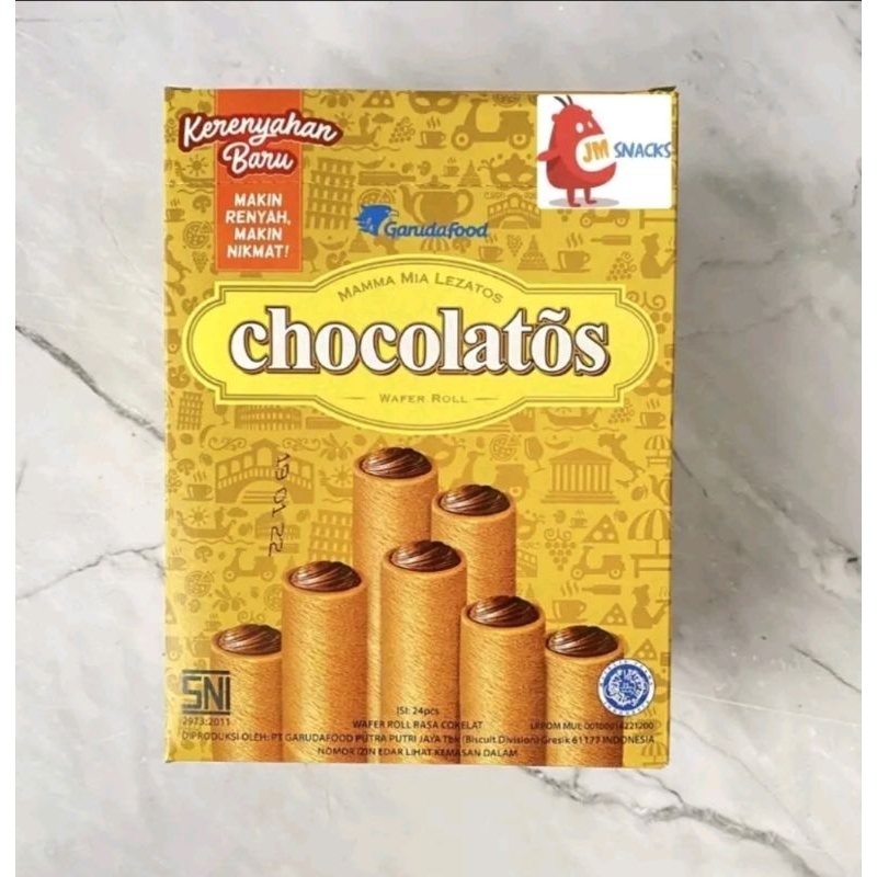 

chocolatos wafer roll (24pcs)