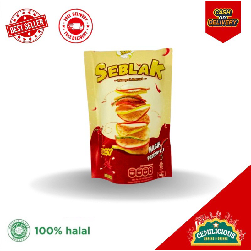 

Seblak Kerupuk Bantat 65gr spicy
