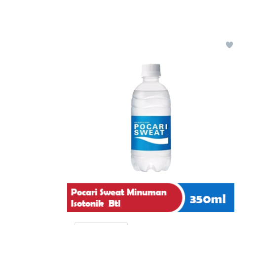 

POCARI SWEAT MINUMAN ISOTONIK BTL 350mL