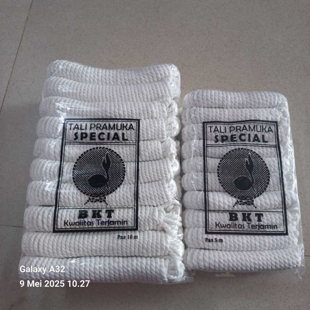 

10 Biji Tali serat pramuka spesial BKT harga promo