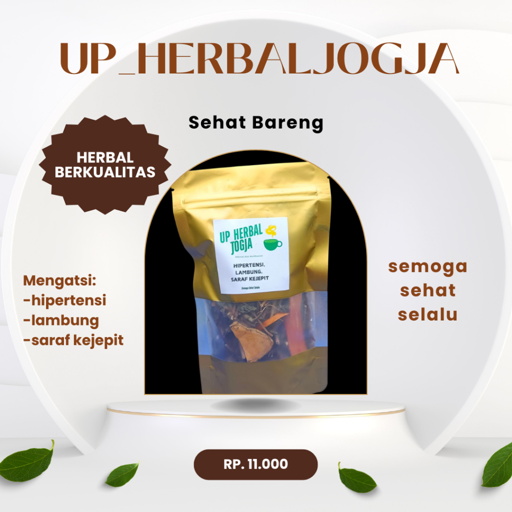 

herbal mengatasi hipertensi, lambung, saraf kejepit