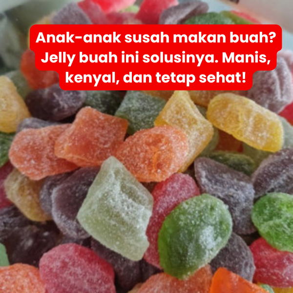 

Jelly Kiloan/ permen jelly Waisun Curah - 100gr LIVE Kesukaan anak untuk bekal sekolah piknik