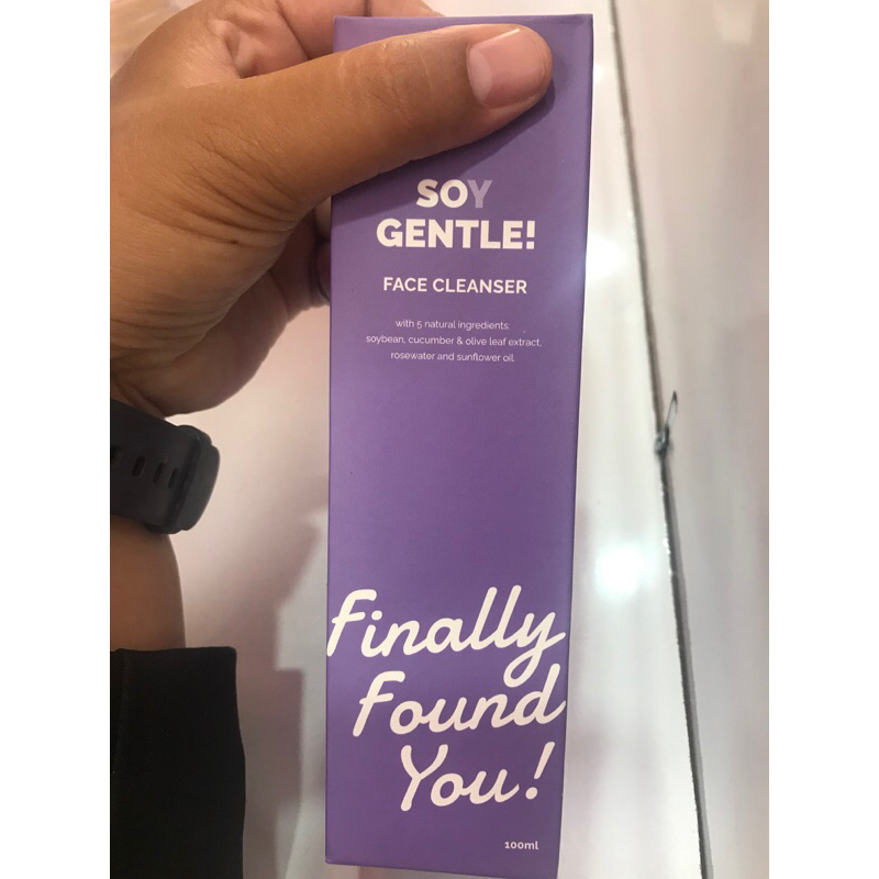 FINALLY FOUND YOU SOY GENTLE FACE CLEANSER