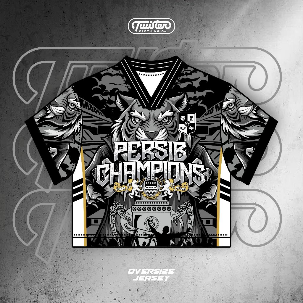 JERSEY PERSIB BANDUNG / BACK TO BACK/ PERSIB BANDUNG 2025/ PERSIB JUARA/JERSEY BOXY/JERSEY OVERSIZE
