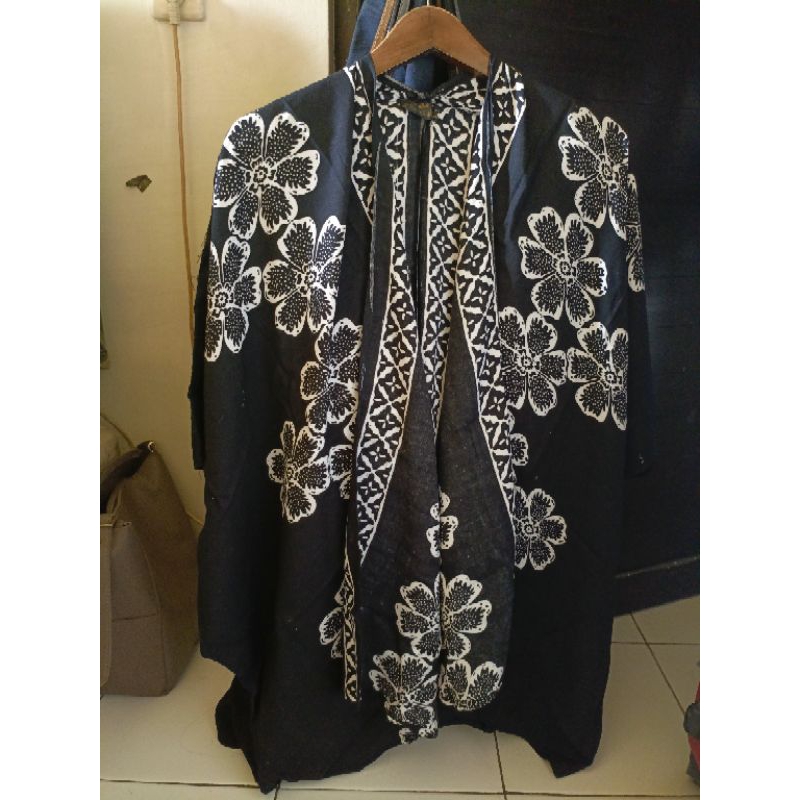 preloved cardigan motif batik
