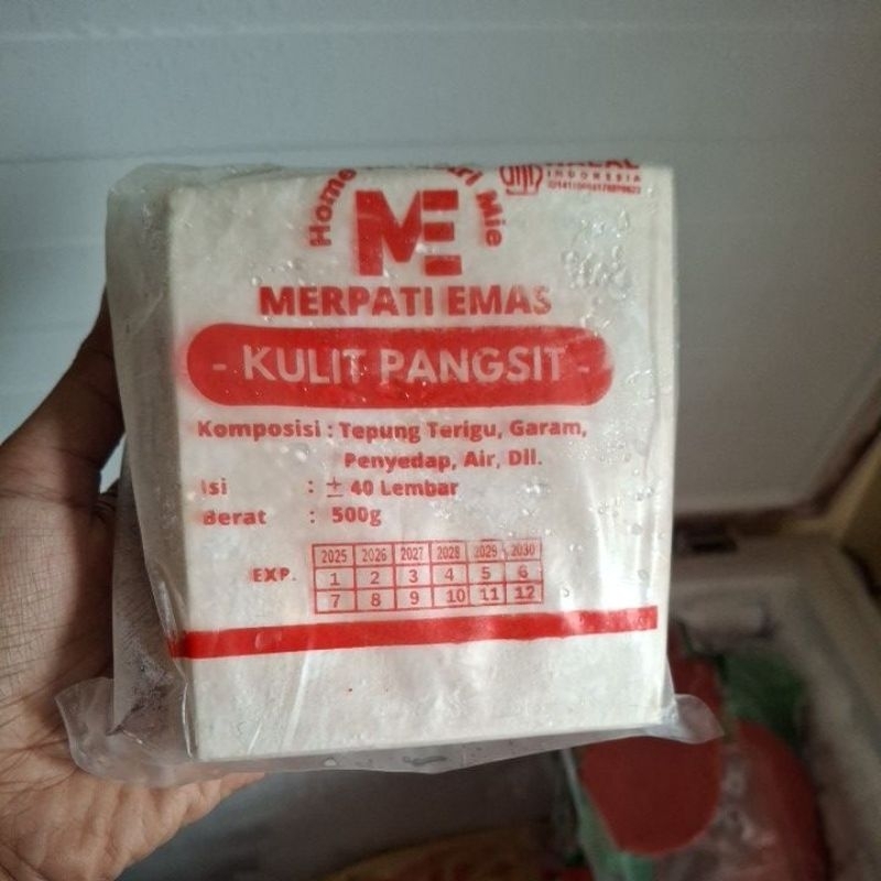 

KULIT PANGSIT MERPATI EMAS