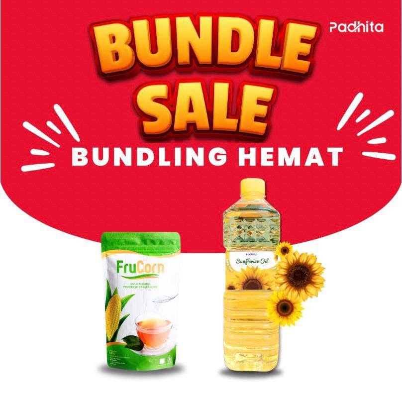 

Bundling Promo Sunflower Oil & Frucorn Gula Jagung Padhita Sehat