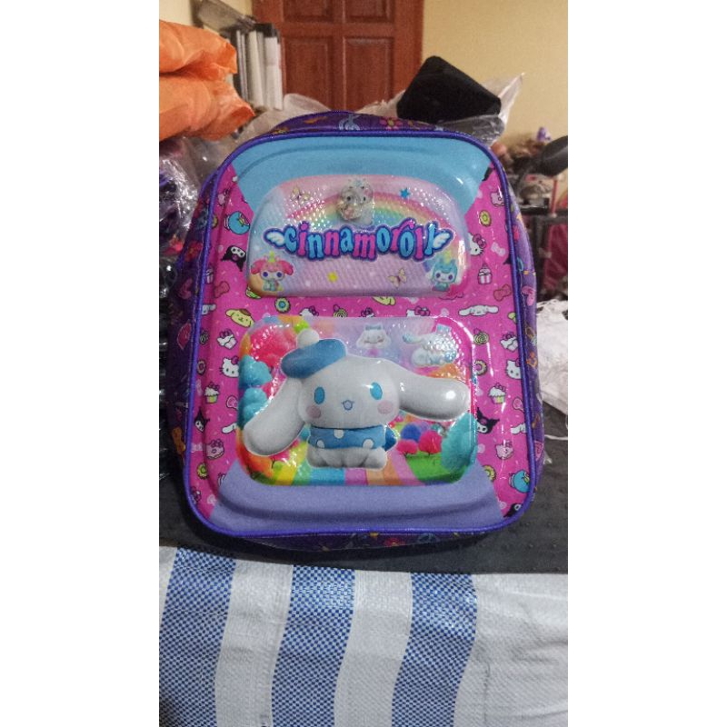 TAS ANAK PEREMPUAN TK / PAUD , RANSEL TIMBUL 3DIMENSI LAMPU LED NYALA