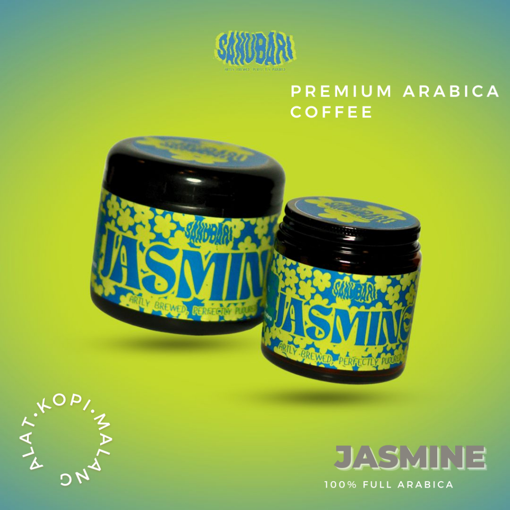 

Premium Roast Beans Arabica Coffee JASMINE By Sanubari Biji Kopi Premium