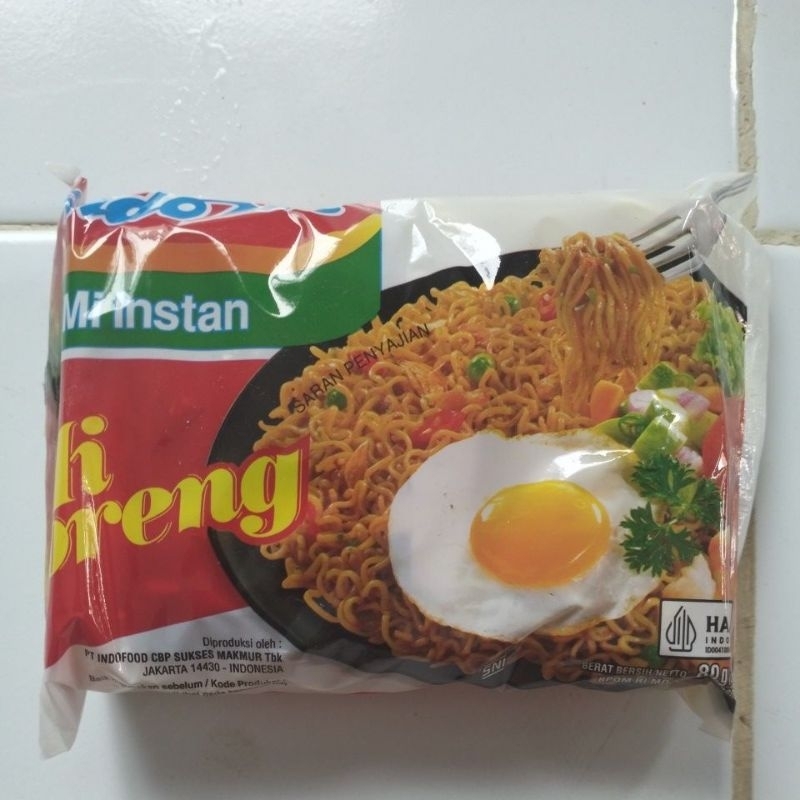 

Indomie goreng 80 gram Kemasan satuan