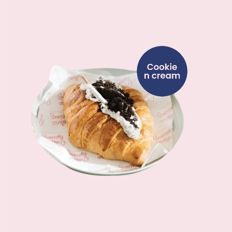 

Cookiecream Croissant