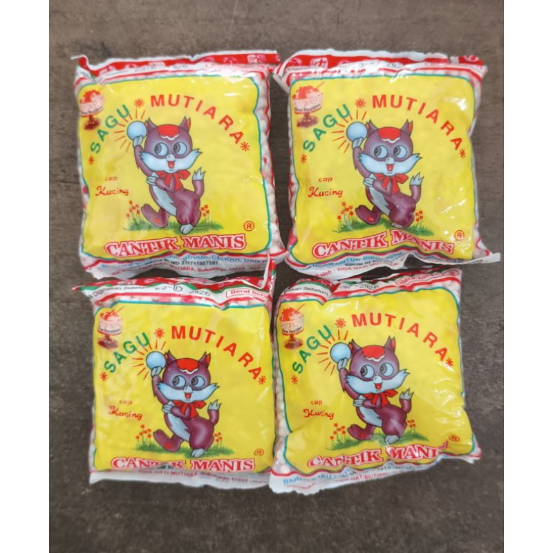 

Sagu mutiara/sekoteng mentah