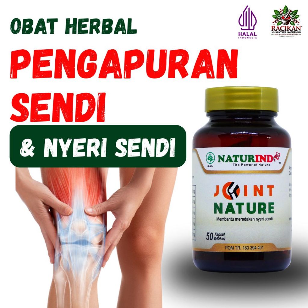 JOINT NATURE Obat Herbal Nyeri Sendi Pengepuran Sendi Nyeri Otot Obat Herbal Naturindo