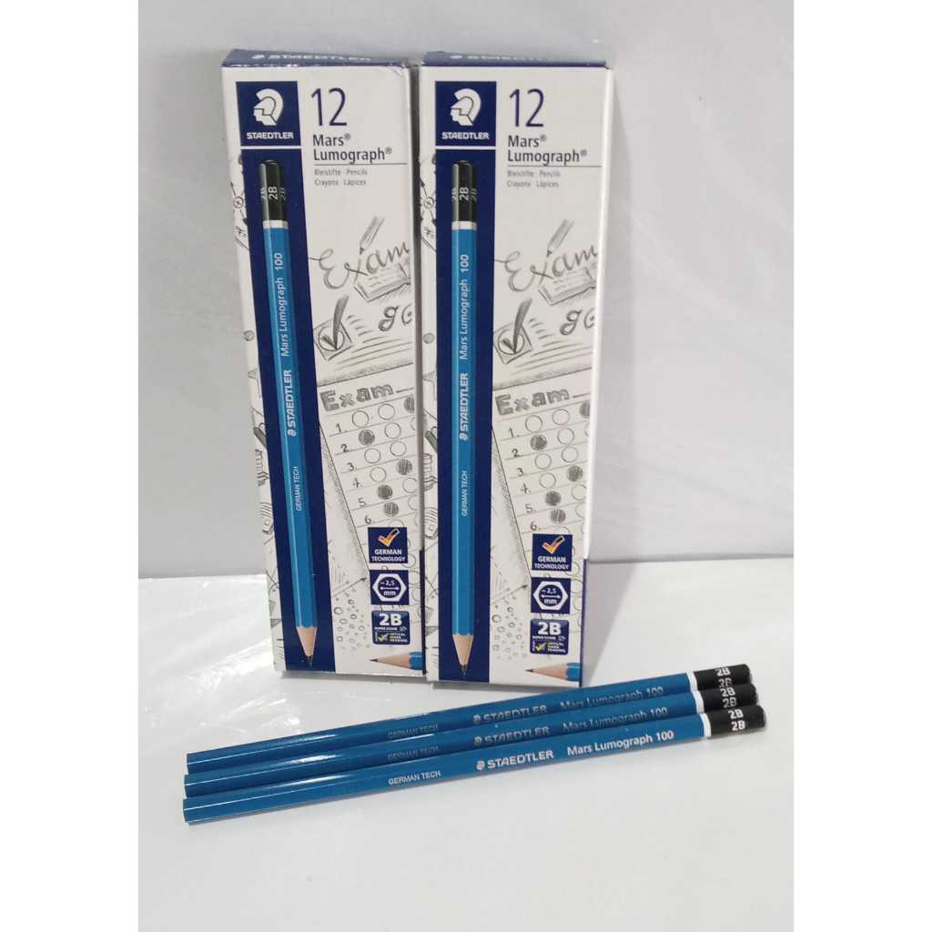 

Pensil Staedtler 2B 1 lusin (12 pcs)