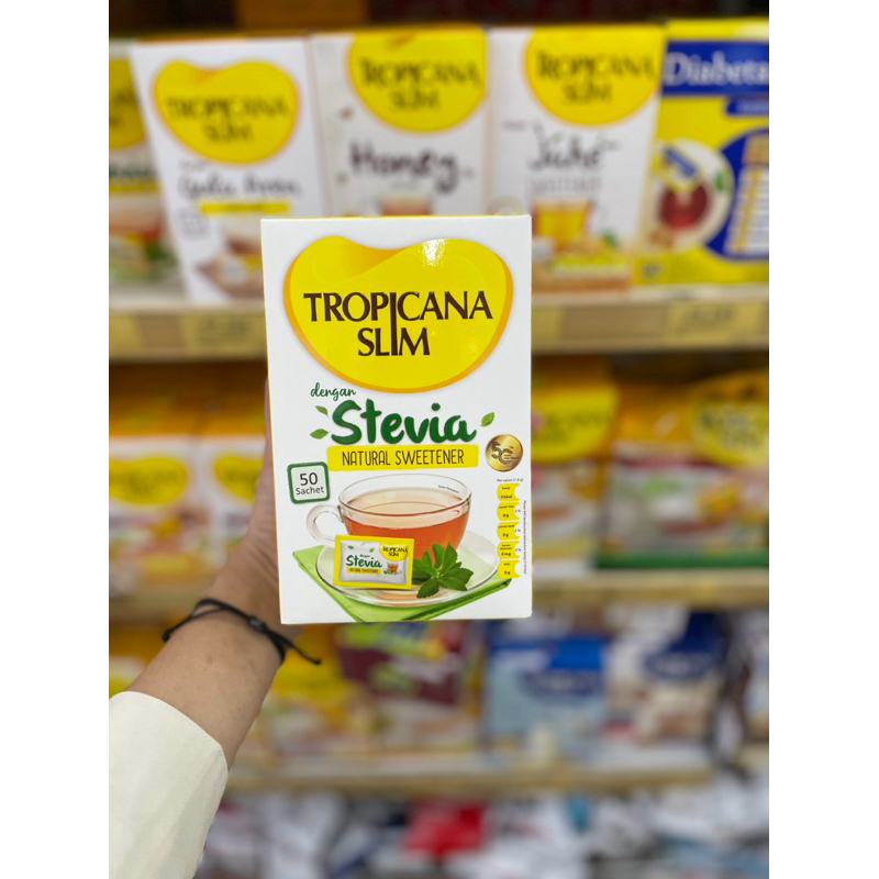 

TROPICANA SLIM SWEETENER Stevia 50's