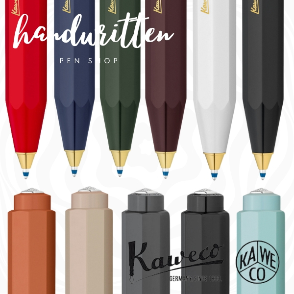 

KAWECO Sport Ballpoint | Gel Rollerball Pen Classic - Skyline - Frosted / Pulpen