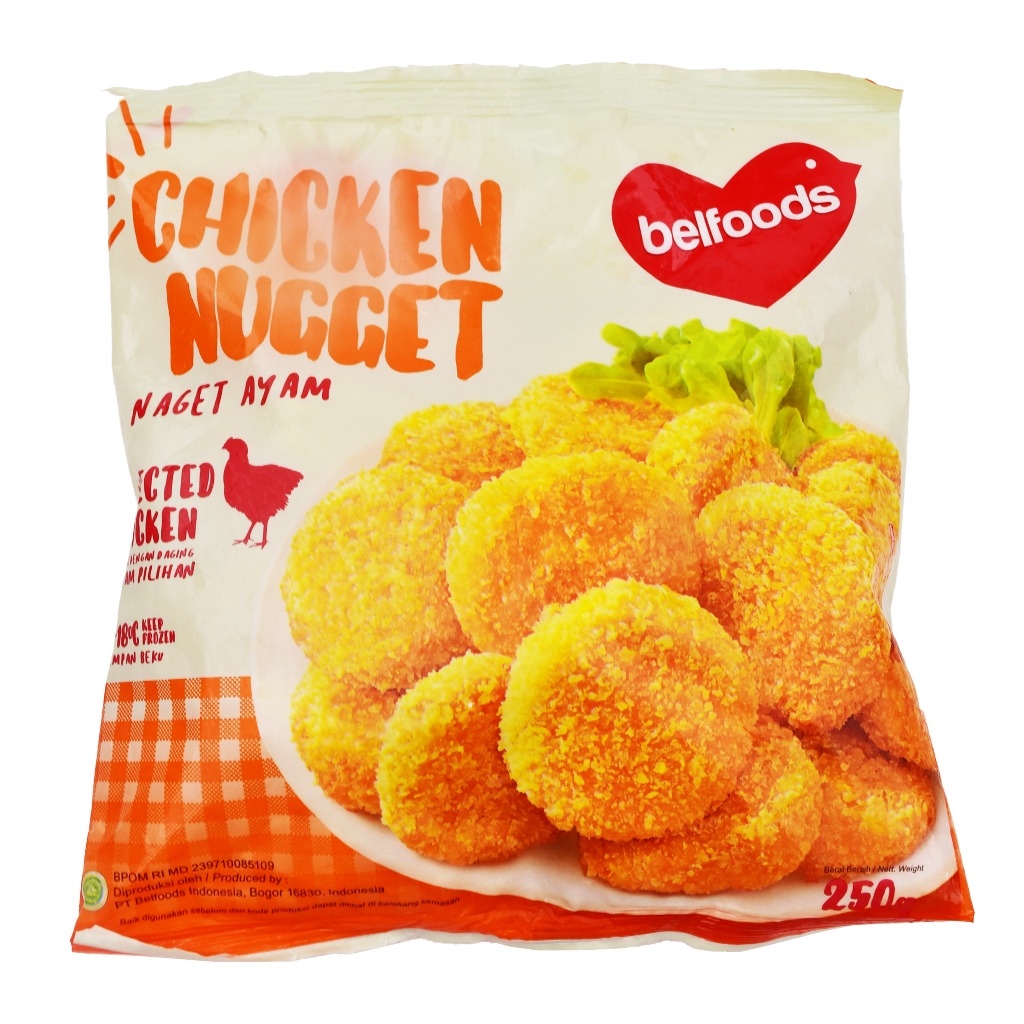 

BELFOODS CHICKEN NUGGET AYAM 250GR