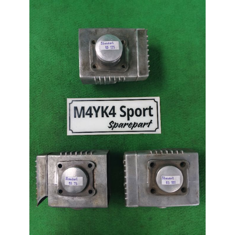 BLOK SEKER 109³m, BURENG BLOK, CYLINDER BLOK SET PISTON SUZUKI TORNADO GS, CRISTAL TUNE, PNP RC 100,