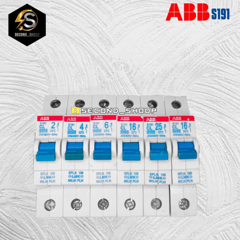 MCB PLN ABB s191 keramik