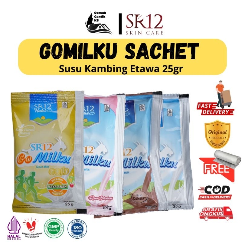 

Susu Bubuk Kambing Etawa Gomilku SR12 Sachet