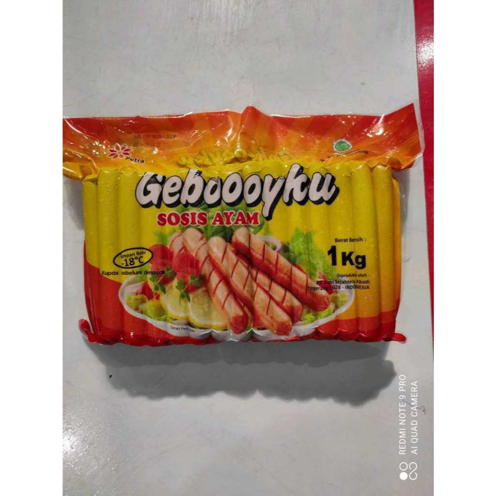 

GEBOYKU SOSIS AYAM 1KG