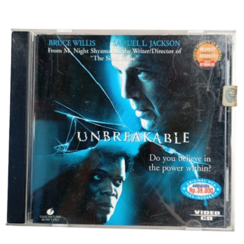 cd vcd film - unbreakable