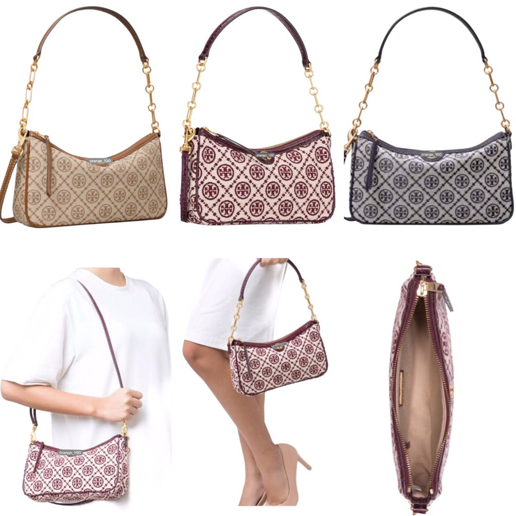 TAS WANITA TB T MONOGRAM STUDIO SHOULDER BAG ORIGINAL