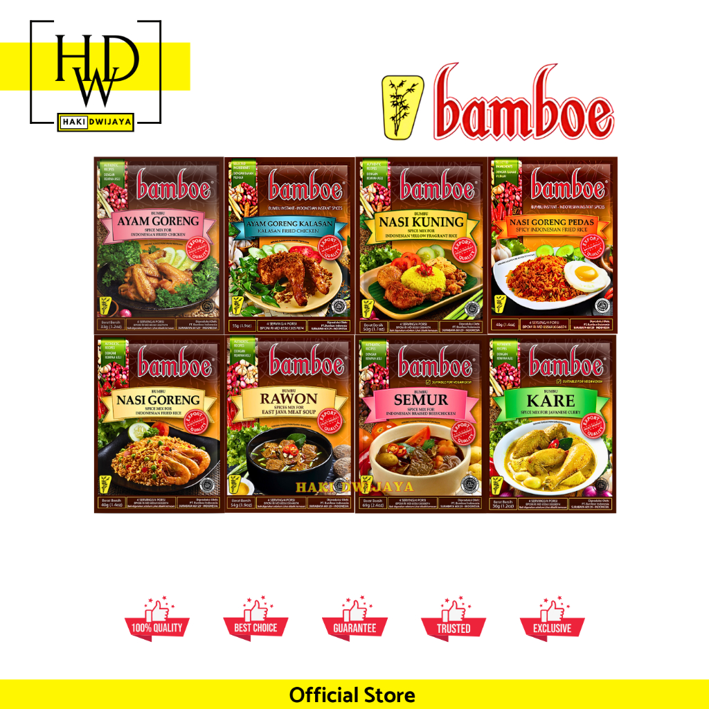 

Bamboe Bumbu Masak Instan Masakan Nusantara All Varian