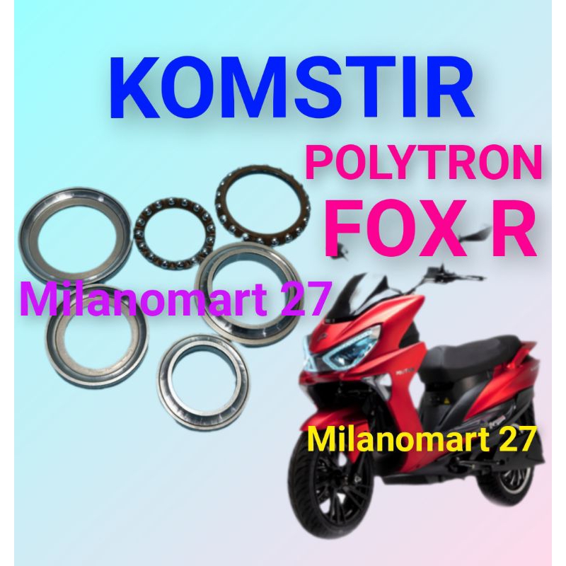 komstir polytron fox R kones headset motor listrik POLYTRON FOX R