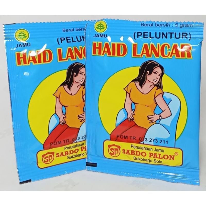 

JAMU HAID LANCAR CAP SABDO MURAH KEMASAN PACK ISI 10