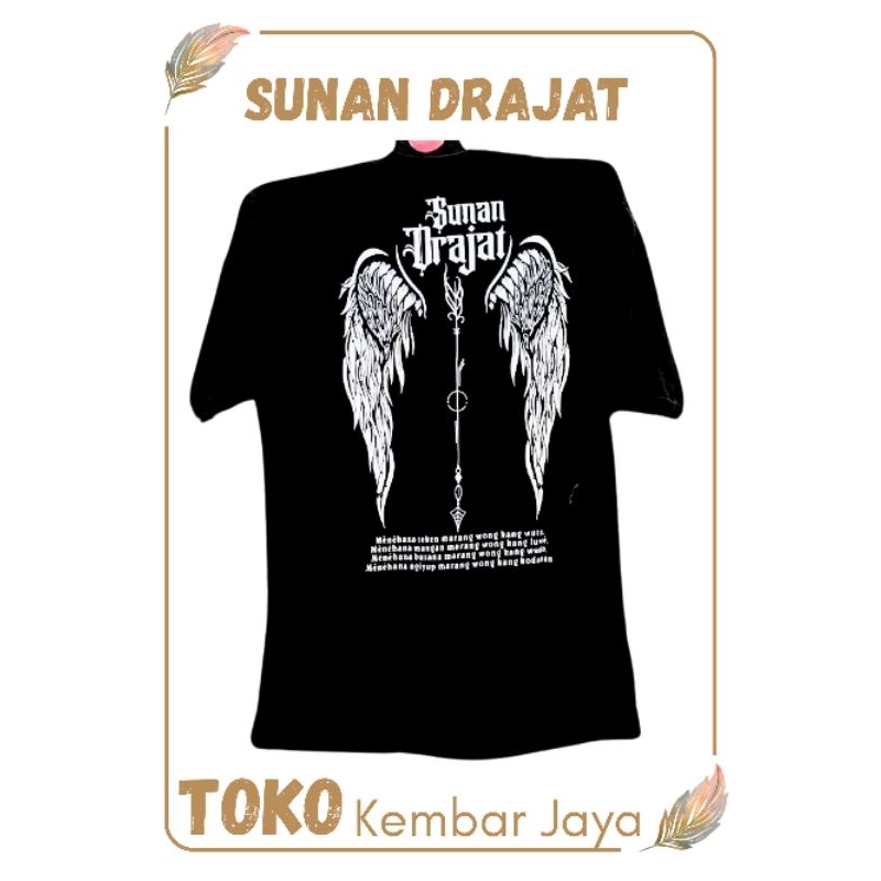 Kaos Sunan Drajat | Baju Khas Anak Dan Dewasa | Unisex